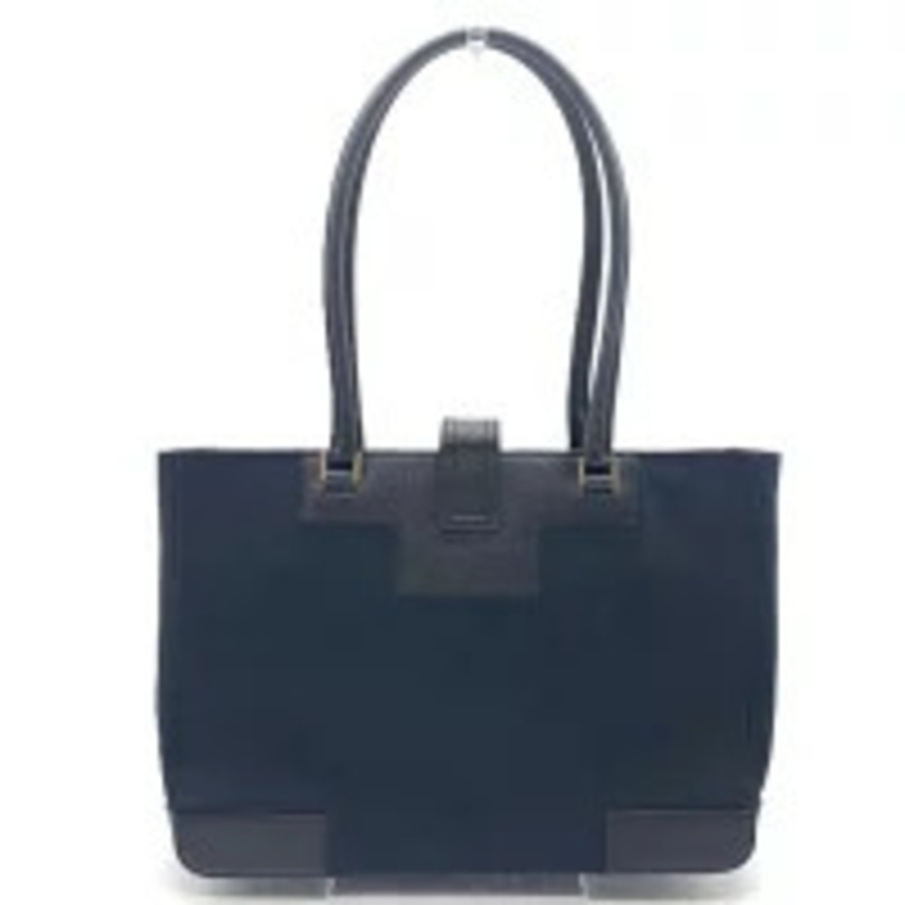 Gucci tote black canvas GG handbag bag logo